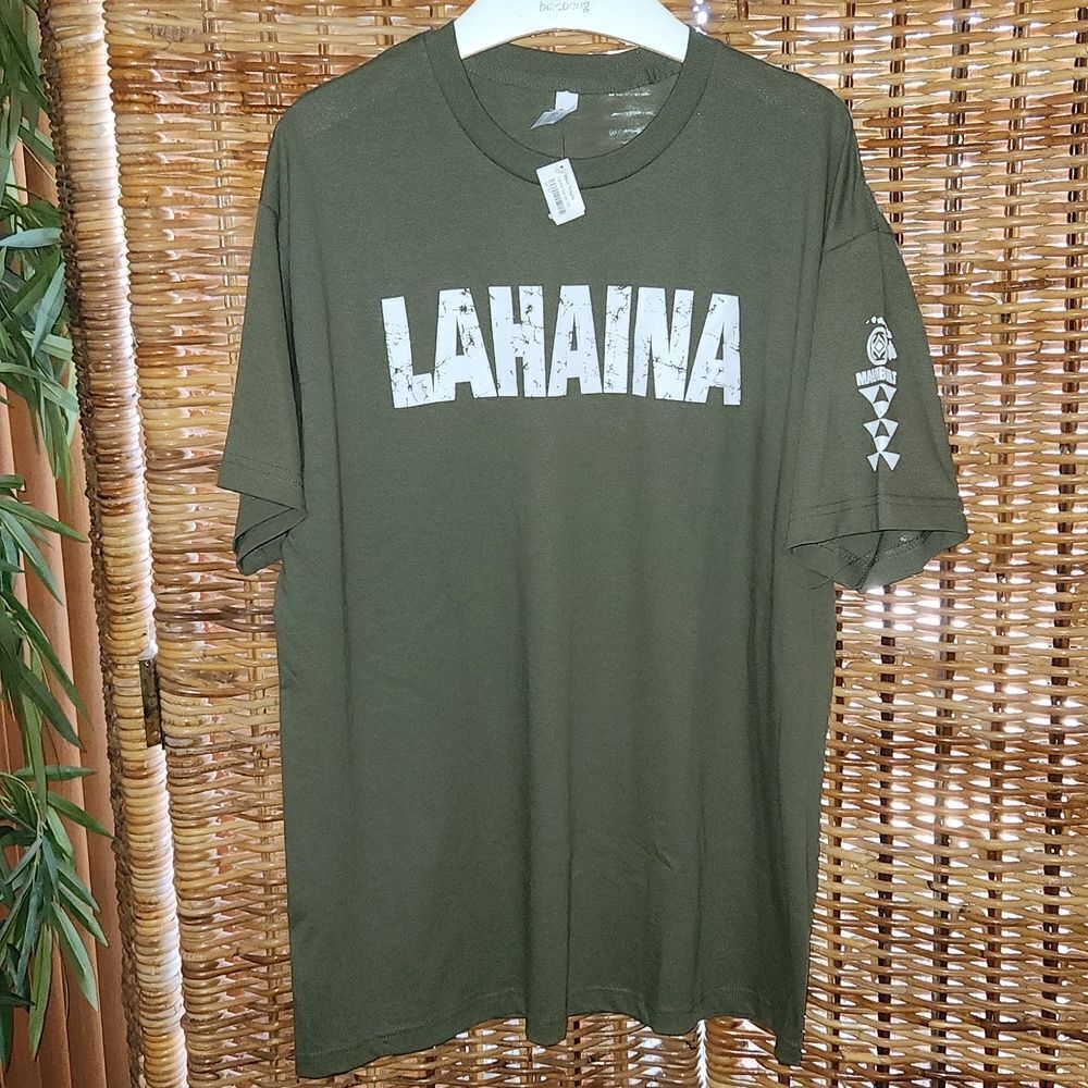 NEW Lahaina Mauibuilt Hawaii T-shirt XL NWT
